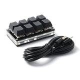 8 Keys Keyboard Usb Interface Custom Copy Paste Shortcuts Mini Mechanical Keyb