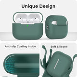 AirPods Pro 3 Case Cover with Cleaning Kit for 2025 Model