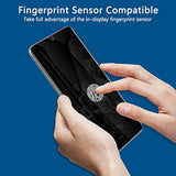 [2 Pack] For Samsung Galaxy S20 Ultra Privacy Screen Protector, [Support Fingerprint Id] Anti-Spy Full Adhesive Flexible Film For Galaxy S20 Ultra 6.9" - Black