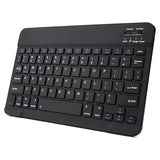 Bluetooth Keyboard For Ipad, Rechargeable Slim Portable Wireless Keyboard For Ipad Tablets, Compatible For All Ios/Windows/Android System Devices-Black
