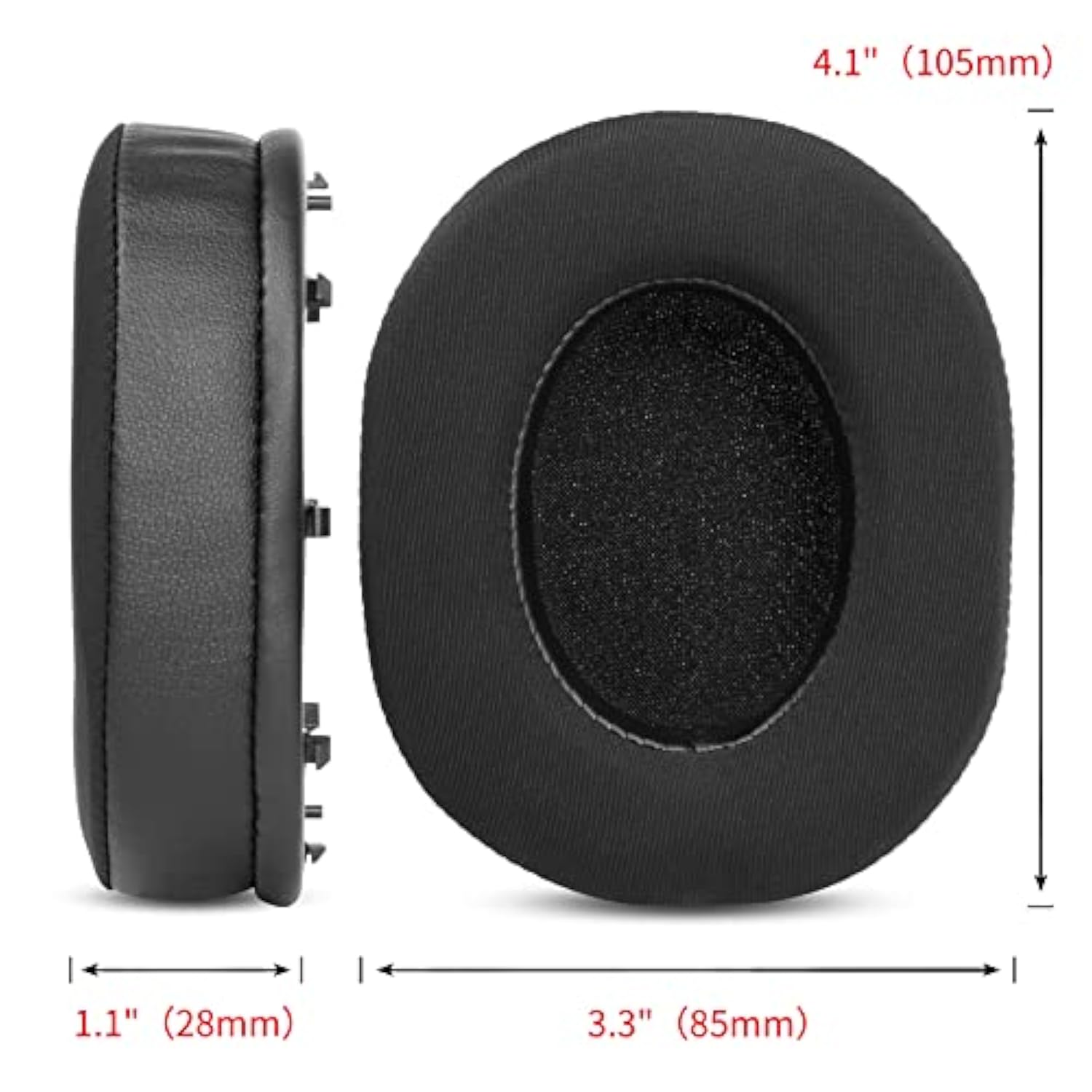 Cooling-Gel Earpads Replacement Ear Cushions Compatible With Blackshark V2 & V2 Pro Headphones Ear Pads Cover Parts(Does Not Fit 2023 Model)