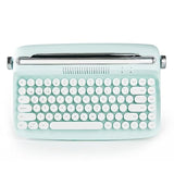 Actto B303 Wireless Typewriter Keyboard, Retro Bluetooth Aesthetic Keyboard Wi