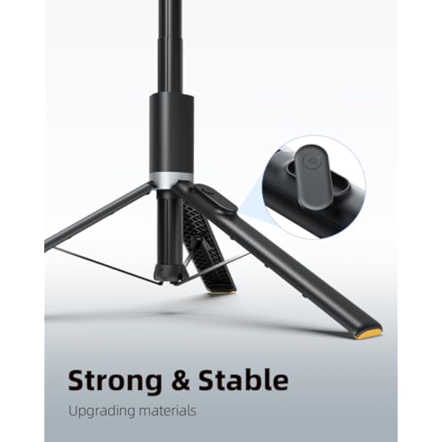 63" Cell Phone Selfie Stick Tripod, Portable Tripod For Iphone With Wireless Remote, Extendable Smartphone Stand, All-In-1, Compatible With Iphone/Android