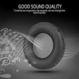 Headphones Pads Replacement 75Mm For Audio Technica Ath S200Bt Headphones, Headphone Ear Covers Replacement For Sony Mdr-Nc6, Akg K518Le, Black & Gray