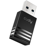 AC1300 WiFi USB 3.0 Adapter for PC, 5G/2.4G Dual Band Wireless Dongle for Laptop, USB 3.0, Compatible with Windows 7/8/8.1/10/11, Mac OS 10.5?10.13,