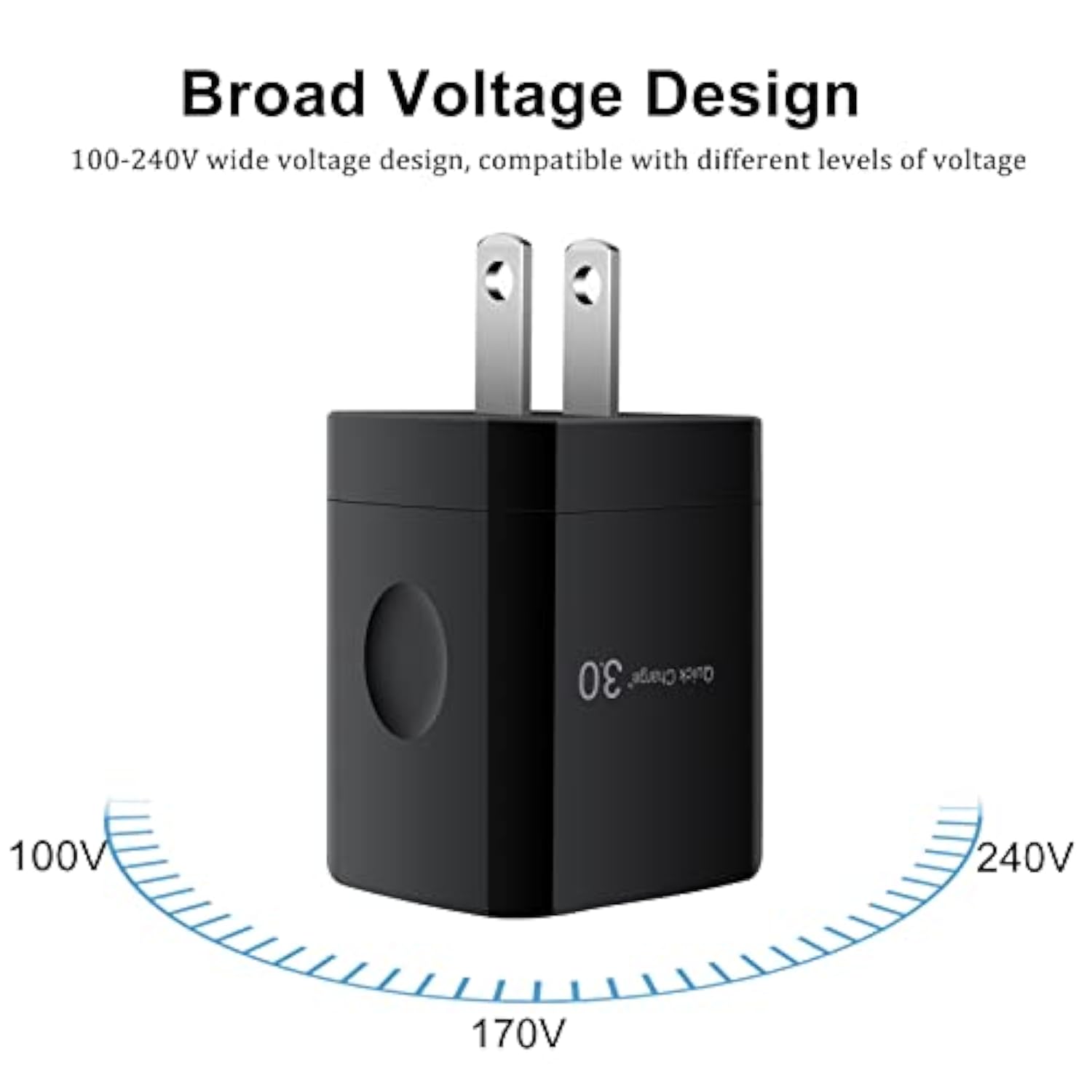 Quick Charge 3.0 Fast Charger For Lg Velvet 5G Wing, Lg Stylo 4 5 6, Lg G5 G6 G7 G8 G8X V20 V30 V40 V50 Thinq, K51 K61 K71 K92