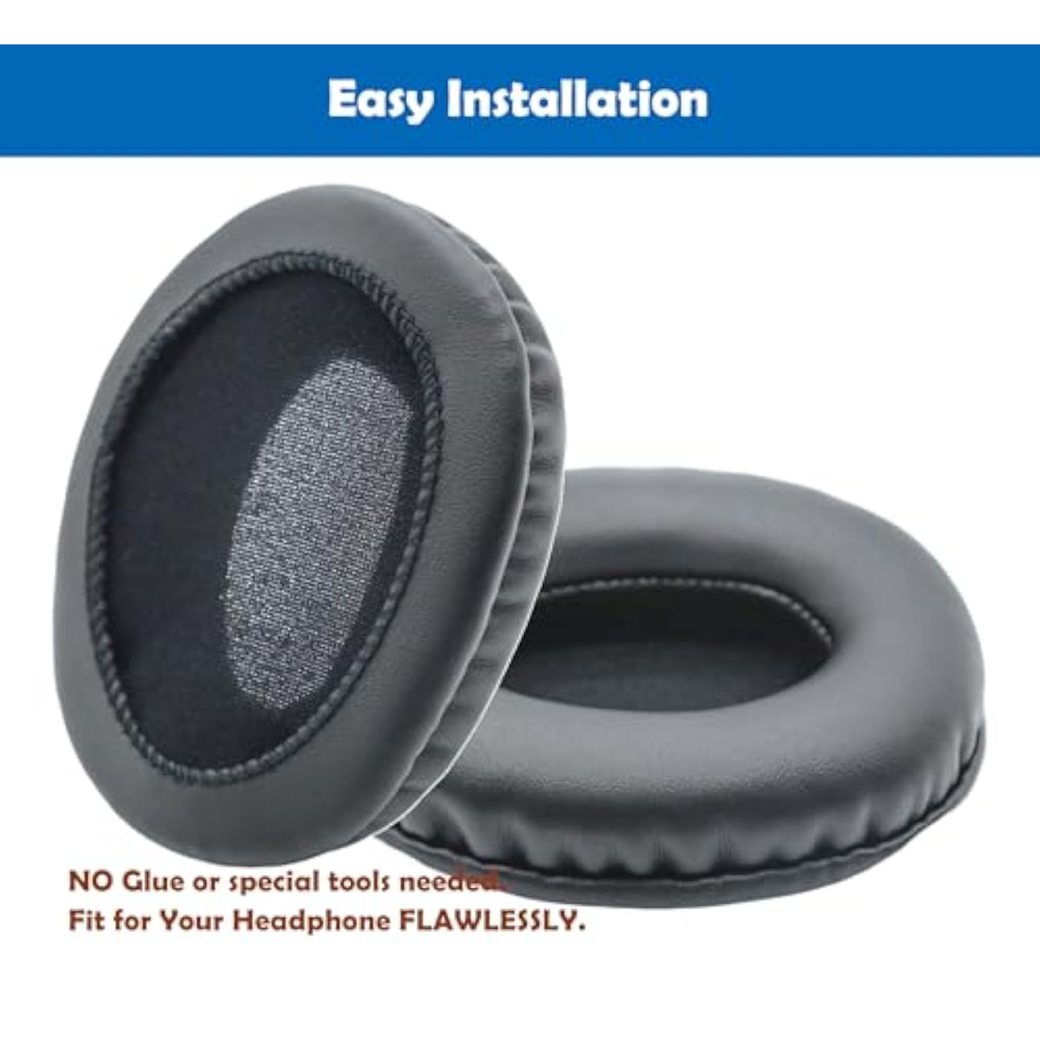 Professional Ear Pads Replacement Cushion Earpads Compatible With Microsoft Lifechat Lx-3000 Lx 3000 Lx3000 Headset,Replacement Ear Pad With Skin-Friendly Protein Leather And Memory Foam