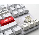 Yimagujrx Initial D Keycaps,Custom Enter Key Cap,Pbt 5-Side Dye-Subbed, Custom