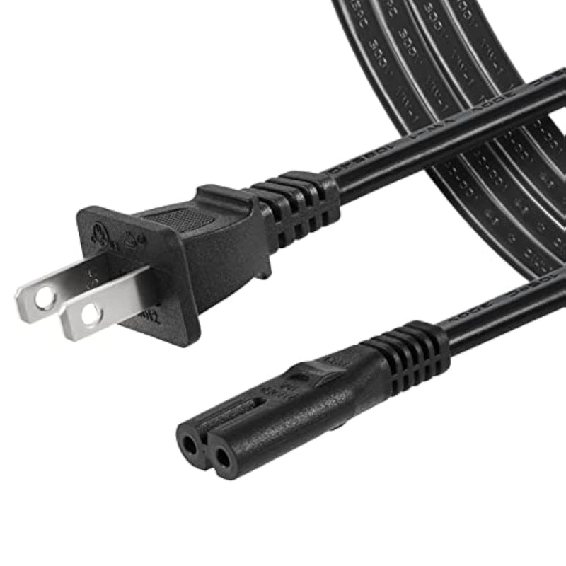 2 Prong Power Cord For Ion Game Day Wireless Rechargeable Speaker System Bluetooth Speaker Power Cable Replacement