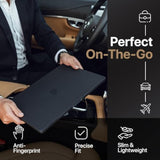 Kuzy for MacBook Pro 14 inch Case 2025 2024 2023 2022 2021 M4 M3 M2 M1 Pro Max A3401 A3185 A3112 A2992 A2918 A2779 A2442 Protective Hard Shell Cover - Anti-Fingerprint - Matte Finish, Space Black