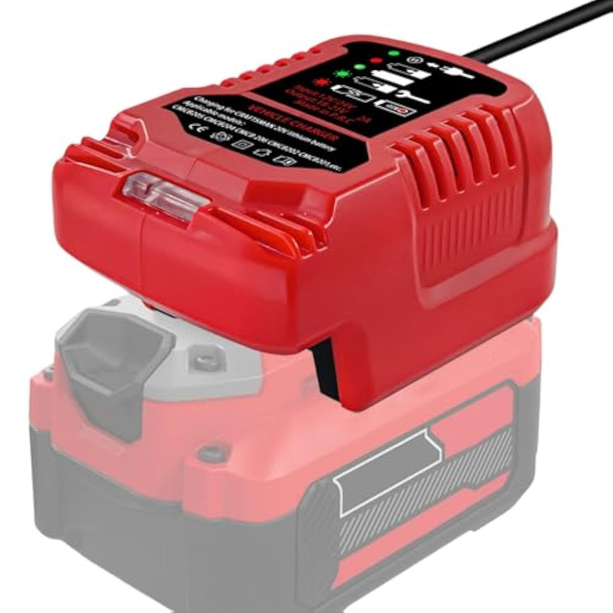 Portable For Craftsman V20 20V Lithium-Ion Battery Charger For Cmcb204 Cmcb202 Cmcb201 Cmcb209 Cmcb205 Charger Station With Led Indicator