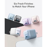 Anker USB C Charger Block, 20W PIQ 3.0 Compact Fast Charging for iPhone 16/15 and More Series, Galaxy, Pixel 4/3, iPad (Cable Not Included)