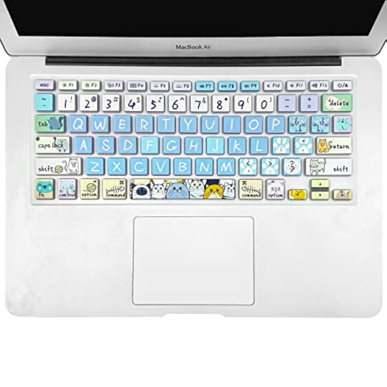 Silicone Keyboard Cover Skin For Old Macbook Air 13.3 Inch (A1466/A1369), Macb