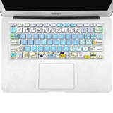 Silicone Keyboard Cover Skin For Old Macbook Air 13.3 Inch (A1466/A1369), Macb