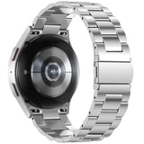 No Gap Bands Compatible With Samsung Galaxy Watch 7/6/5/4/Fe Band 44Mm 40Mm/Watch 6 Classic Band 47Mm 43Mm/Watch 5 Pro 45Mm/Watch 4 Classic, 20Mm Metal Strap For Women Men, Silver
