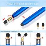 Stylus Pens For Touch Screens (5 Pcs), Sensitivity & Precision Stylus, Capacitive Stylus Pen For Ipad/Iphone/Samsung Galaxy/Tablets All Universal Touch Screen Devices