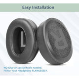 Prime Replacement Earpads Compatible With Hyperx Cloud Ii Cloud Pro Cloud Alpha Cloud Stinger Cloud Flight Cloud Flight S Headphones Ear Pads Cushion(Protein Leather/Memory Foam)