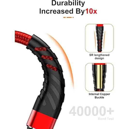 (2 Pack) Long Iphone Charger 10Ft For [Mfi Certified], 10 Foot Lightning Cable Fast Charging Cord 10 Feet For Iphone 12/12 Pro/11/11 Pro/11 Pro Max/Xs/Xs Max/Xr/X/8/8 Plus/7/7 Plus/6 Plus