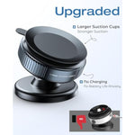 Suction Cup Phone Mount,Magnetic Phone Holder For Car,360°Adjustable Vacuum Suction Phone Mount For Gym/Mirror/Smooth Surface, Compatible With Iphone And All Smartphones
