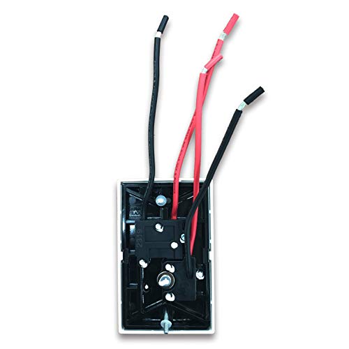 Dr-001 Wall Thermostat 4 Wires Single Or Double Poles 120-277V 3360-7756W, White.