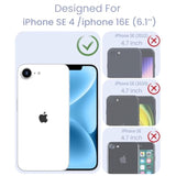 For Iphone 16E Case+Tempered Glass Screen Protector, [ Grade Protective] Slim Soft Tpu & Hard Pc,Girls Women Crystal Clear Flower Pattern Cover For Iphone Se 4Rd Gen 2025-Daffodils