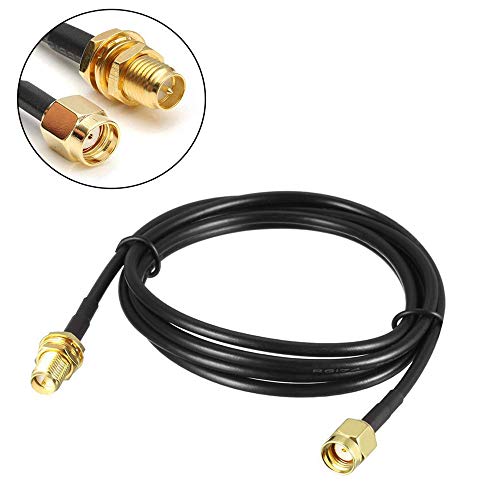 3-Pack 10Ft Rp-Sma Male To Female Extension Cable Wifi Router Antenna Extender