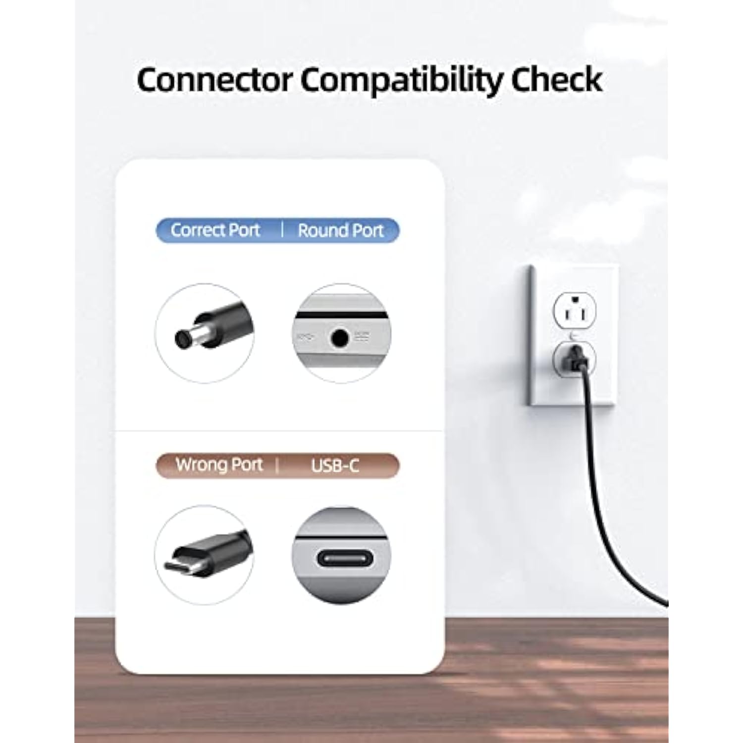 90W Ac Charger Replacement For Dell Inspiron 15 17 7500 7501 7590 7591 7790 54
