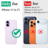 Top Waterproof Case For Iphone 17 - Military Heavy Duty 360 Shockproof Full Body With Screen Camera Protector Double Ip68 Water Dust Drop Proof Hard Rugged Tough Bumper Front Back Slim Cover