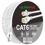 Cat5E Outdoor Ethernet Cable 100Ft Cat 5 Network Cable, Rj45 Cat 5 Ethernet Ca