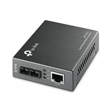 Fast Ethernet Sfp To Rj45 Fiber Media Converter | Fiber To Ethernet Converter | 10/100Mbps Rj45 Port To 100Base-Fx Single-Mode Fiber (Mc110Cs)
