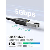 UGREEN USB C to USB 3.1 Adapter, Type C Male to USB Female OTG Cable Compatible with MacBook Pro 2022, MacBook Air/Mini, iPad Mini/Pro 2022, Samsung Galaxy S22, Google Pixel