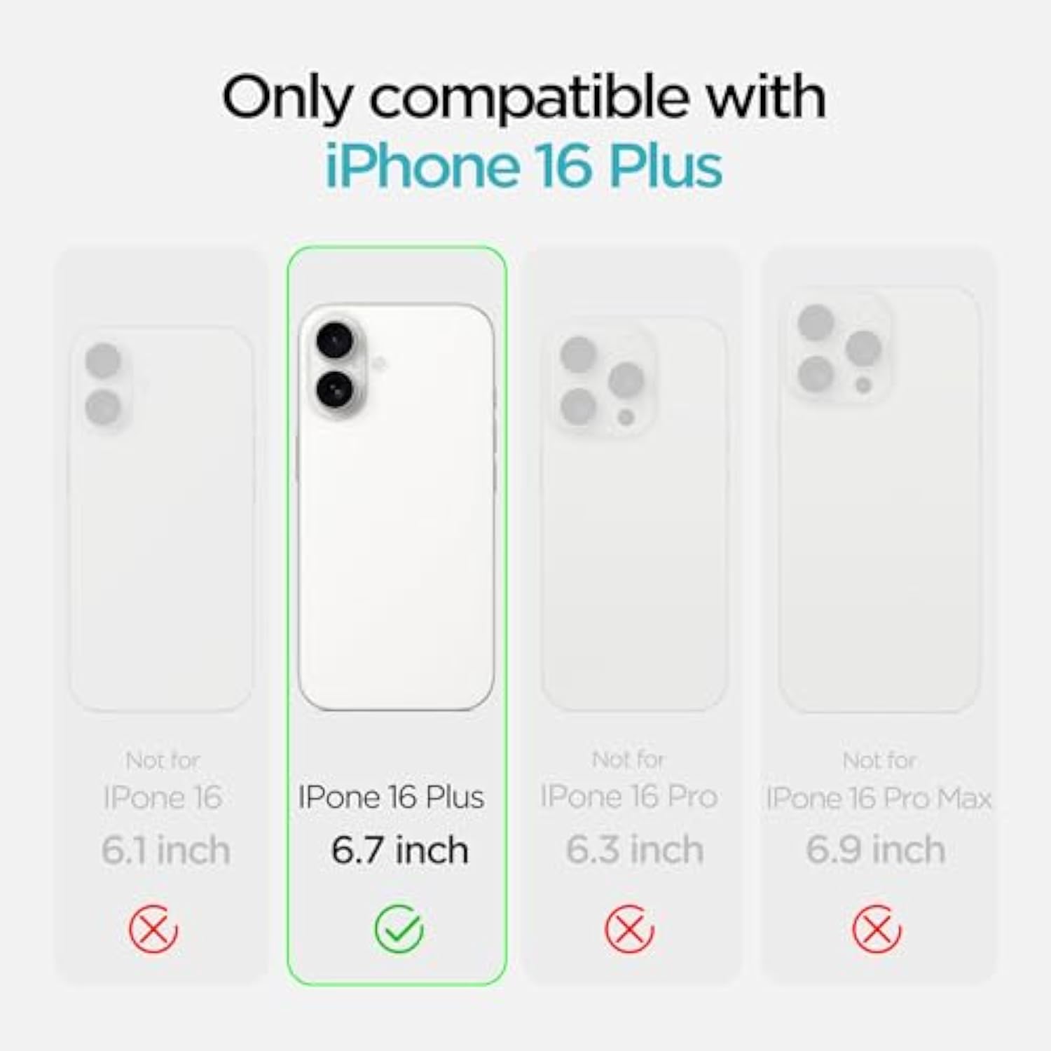 For Iphone 16 Plus Case, Liquid Silicone Case With Camera Protection Soft Gel Rubber Cover With Microfiber Lining Shockproof Protective Phone Case For Iphone 16 Plus 6.7", Chalk Pink