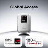 Esim Global Wifi Hotspot, 16-Device 4G Lte For 180+ Countries, No Sim/Contract, Compact Travel Router, Compact Wireless Router For International Travel & Businessfree 5Gb Us Data For 15 Days