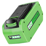 40V 6.0Ah Lithium-Ion Battery Replacement For Greenworks 40V Battery 29472 29462 29252 20202 22262 25312 25322 20642 22272 27062 21242 G-Max Cordless Power Tools(Not For Gen 1)