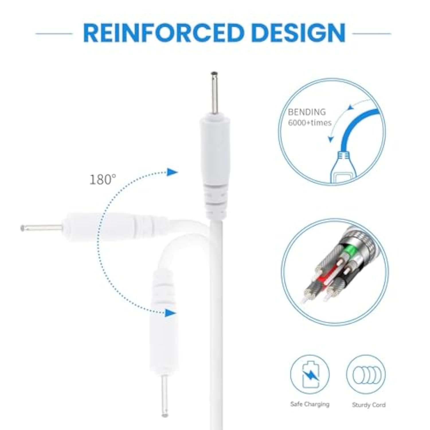 Charging Cable Compatible With Huion P80/Gt-P80/Pf150/Pe330/Q11K V1/Gt 185/H61