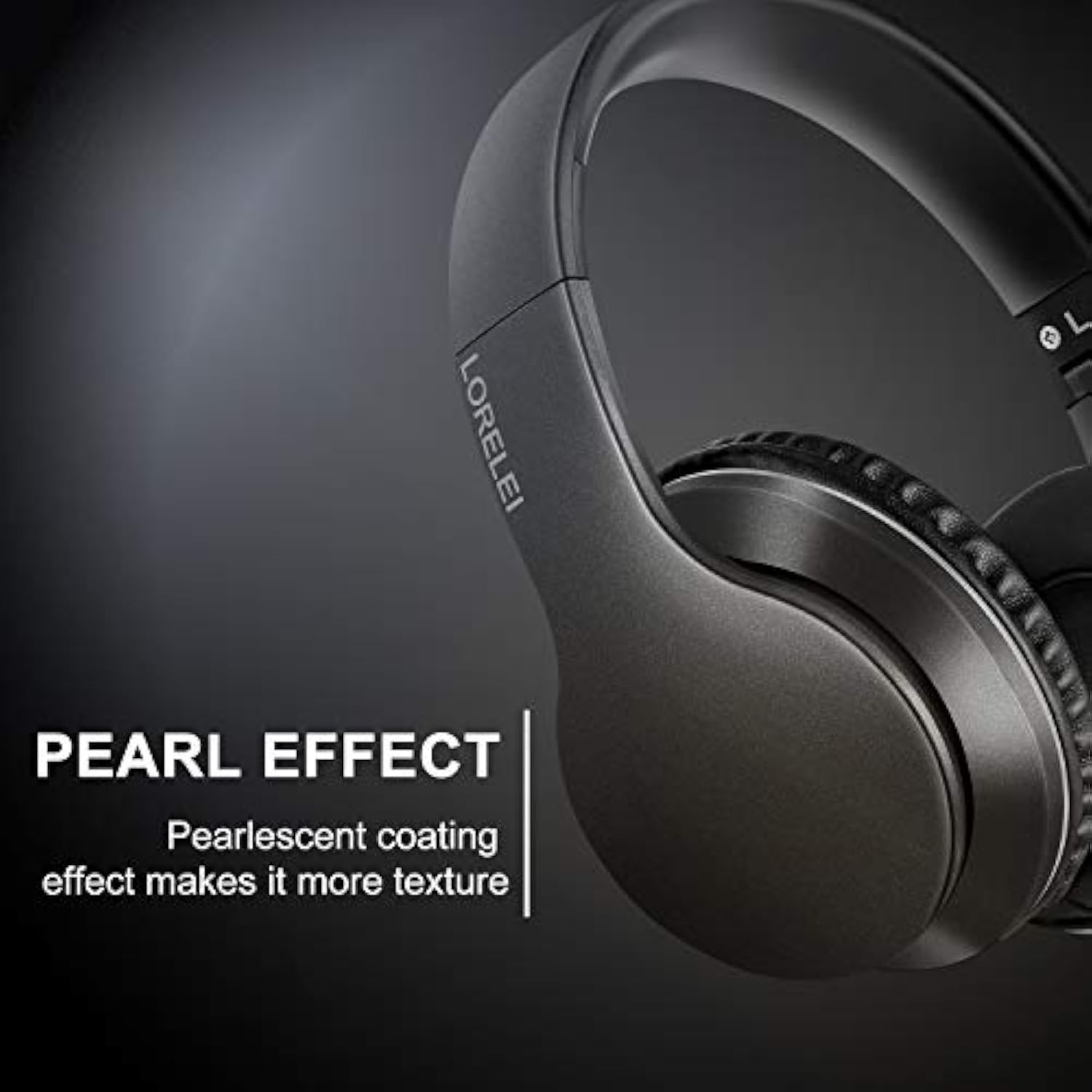 X6 Over-Ear Headphones, Foldable, Stereo Bass, Wired, 1.45M Cable, Black