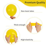 Yellow Balloons Different Sizes 105Pcs 5/10/12/18 Inch Yellow Balloon Garland Kit For Wedding Baby Shower Birthday Party Supplies Bridal Shower Decorations