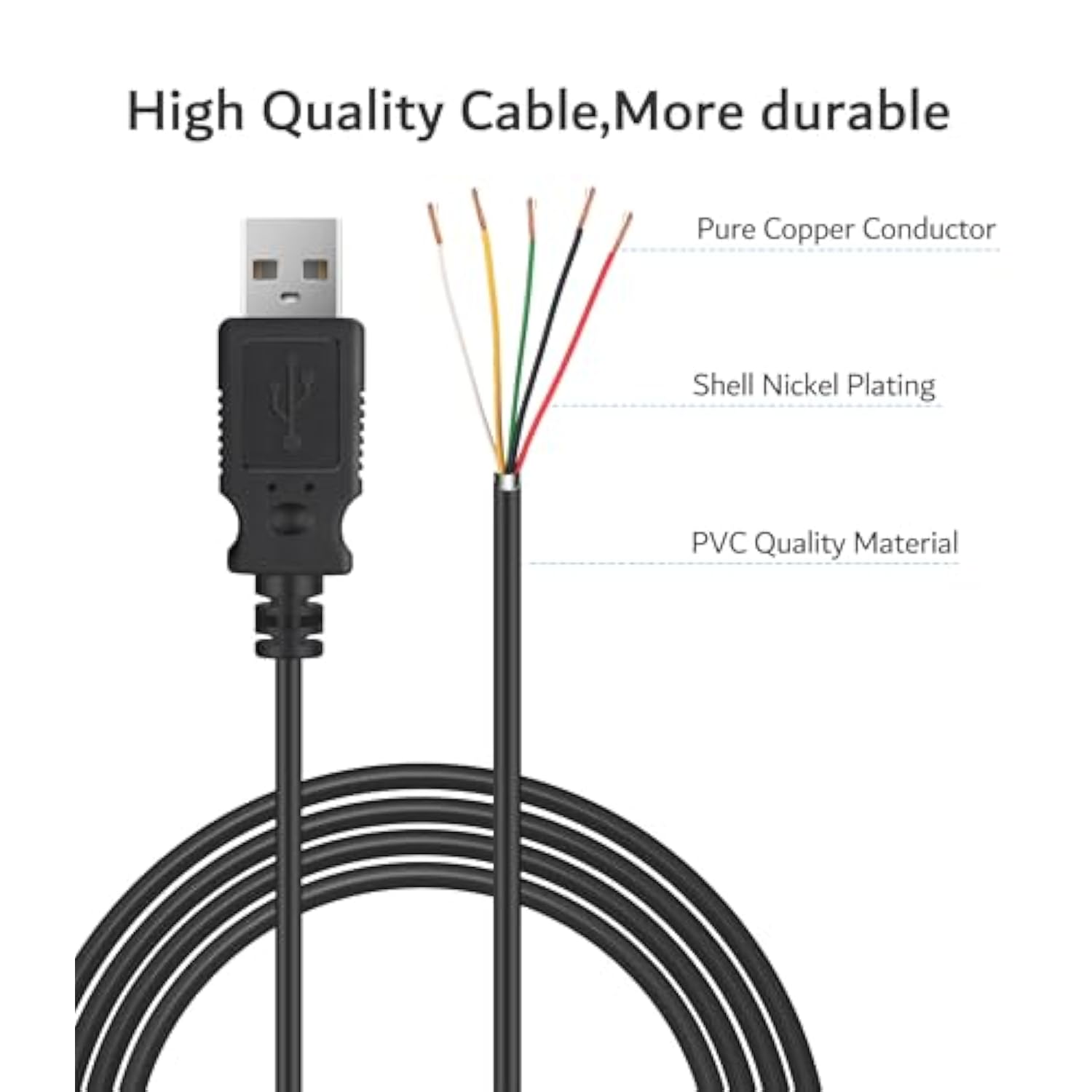 Usb To Rj50 10P10C Cable,Usb To Rj50 Control Cable For Apc Ups 940-0127B 940-0