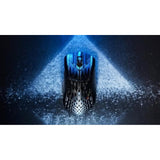 PWNAGE Ultra Glide Tempered Glass Mat: Super Smooth, Sweat Moisture Resistant, XL Silicone Base Mouse Pad - Eye of Victory Pyramid - Extra Large (500mm x 500mm)