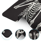 Black Skull Large Mouse Pad Non-Slip Desk Pad Keyboard And Mouse Desk Mat Gaming Mousepad For Game, Office & Home, 31.5 X 11.8 In