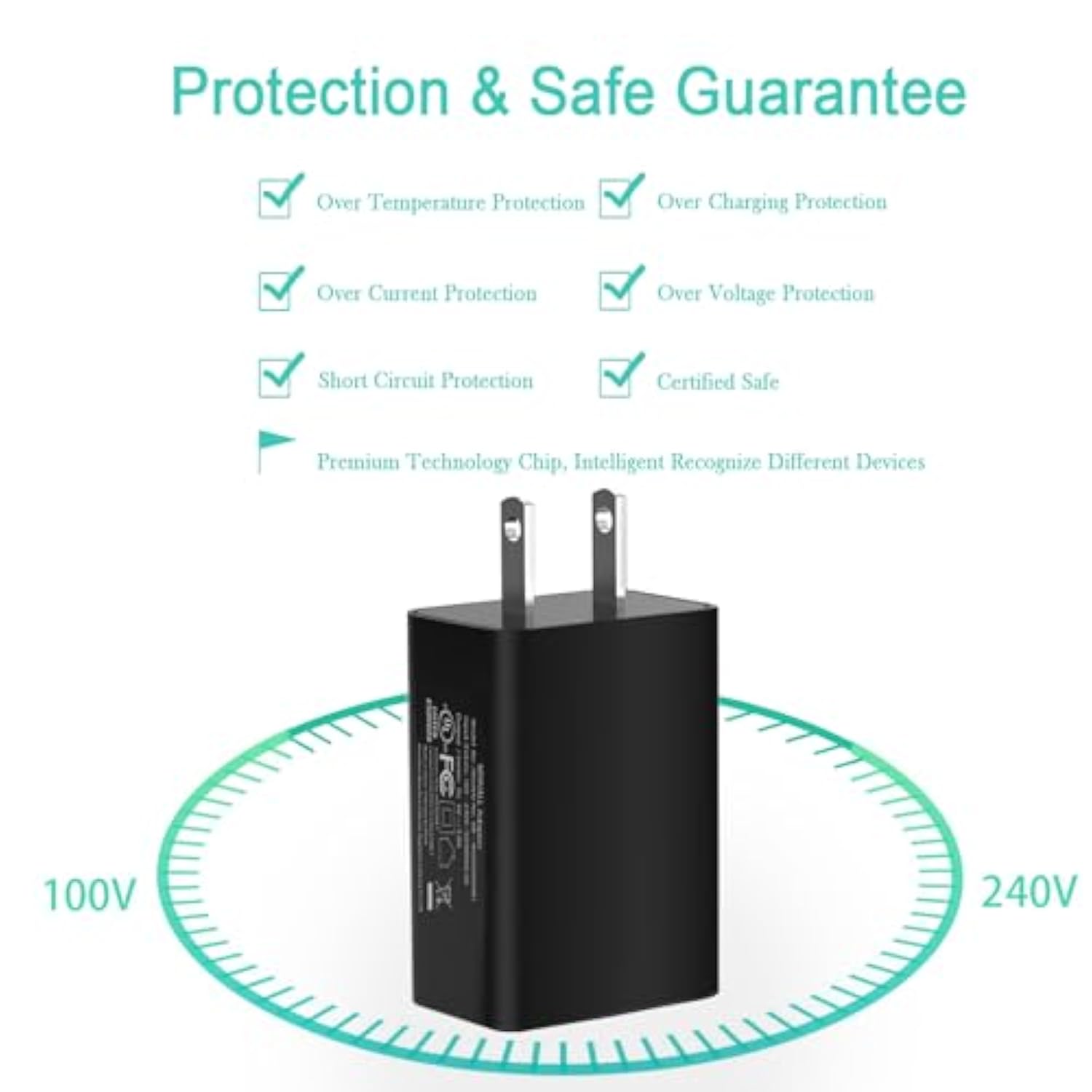 Charger For Nokia 2760 C100 X100 Xr20 G10 G20 G50 G300 8V T10 T20 C200, Nokia 3.4 5.3 5.4 6.1 6.2 7.2 8.3 9 Phone Charger Ac Adapter Usb C Charging Cable Cord - Ul Listed