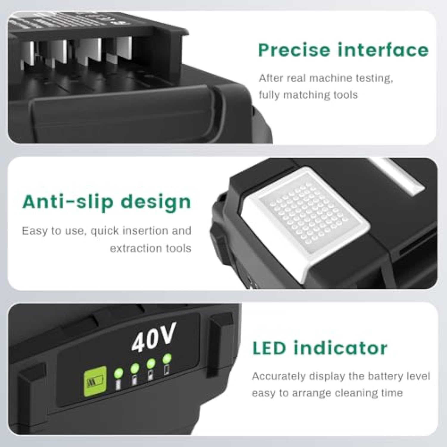 Replacement For Ryobi 40V Lithium Battery Replacement For Ryobi 40V 6.0Ah Lithium Battery Op4015 Op40201 Op4026 Op40261 Op4030 Op40301 Op4040 Op40401 Op4050 Op40601 Op4026A Op4050A Op4060A