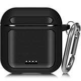 Upgraded Shockproof Tozo T6 Case Cover with Metal Carabiner, Compatible with Tozo T6, Black
