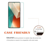 (3 Pack) Compatible For Xiaomi Redmi Note 13 Screen Protector Tempered Glass,Touch Sensitive,Case Friendly, 9H Hardness