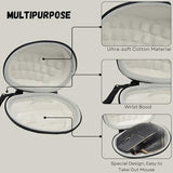 Hard Travel Case Bag For Mx Master 3, Mx Master 2S, And Wireless Mouse - Waterproof & Shockproof Eva Case With Hand Strap, 360° Zipper - Perfect For Travel Mouse (Pale Grey)