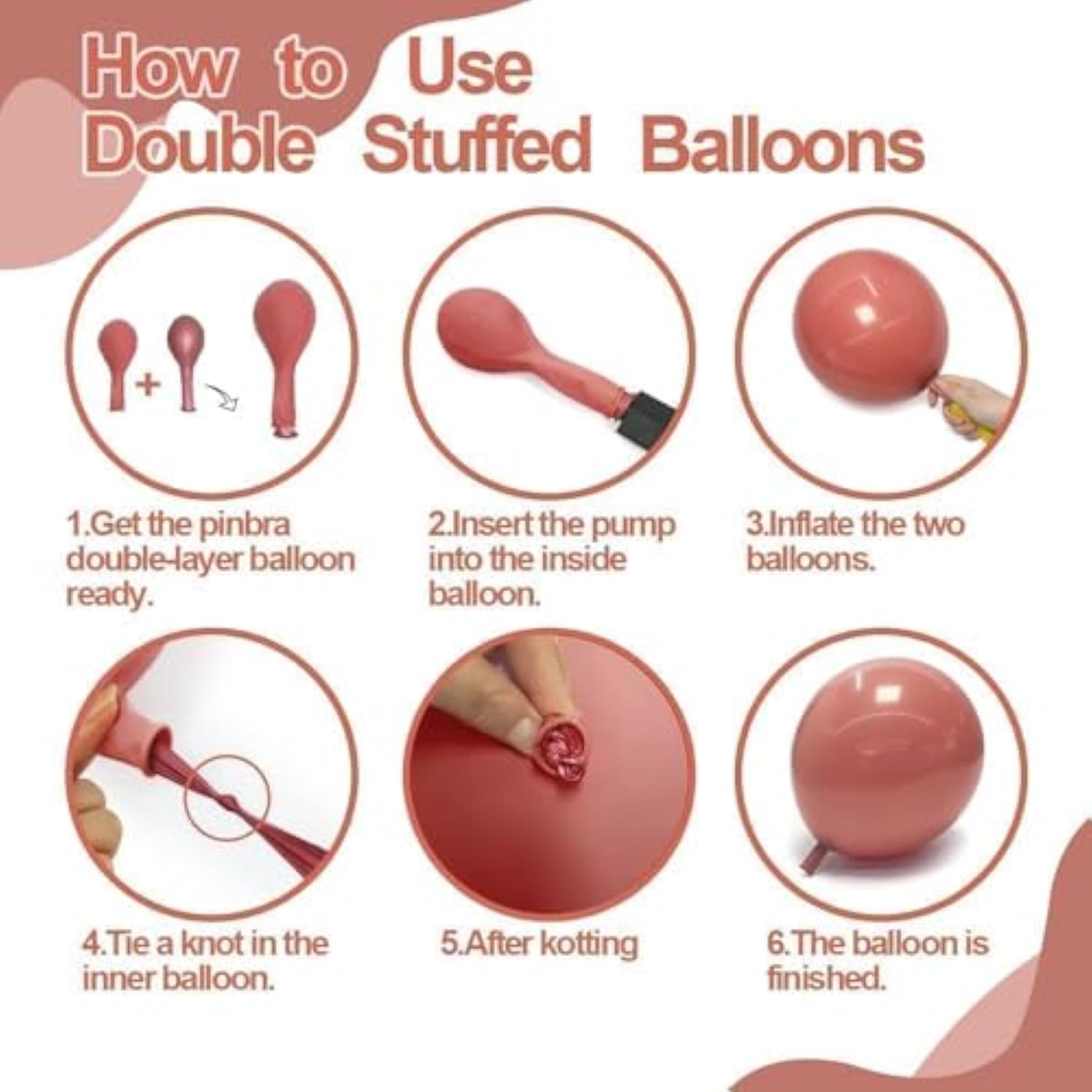 Dusty Pink Cream White Balloon Arch Kit with Blush Beige Nude Balloons for Party