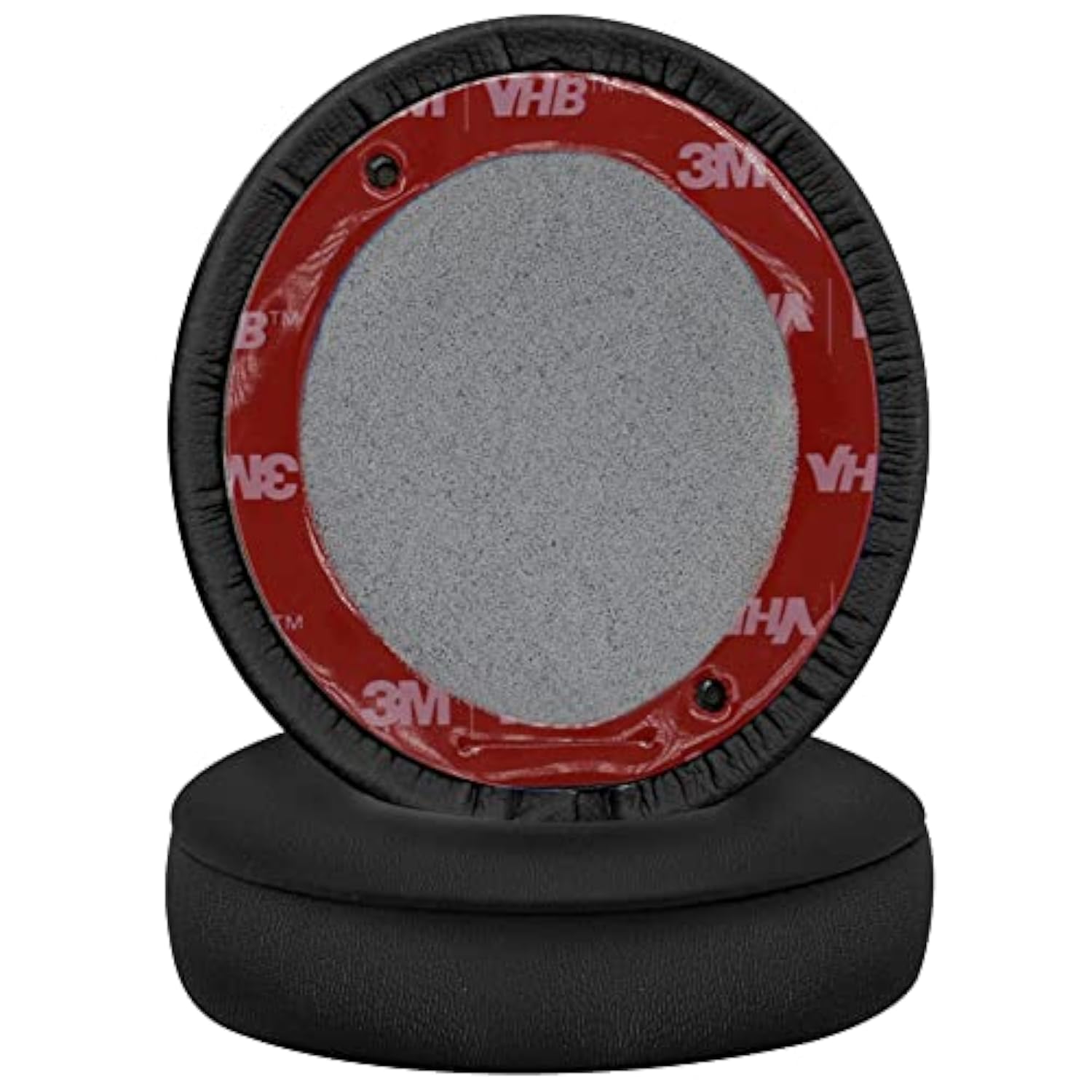 Professional Headphone Replacement Ear Pads For Beats Solo 2 & 3 Wireless On-Ear Headphones | Does Not Fit Beats Studio, Enhanced Foam, Luxurious Pu Leather Premium Ear Pads Cushions (Black)