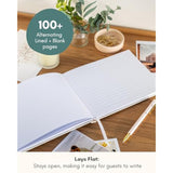 Wedding Guest Book – Elegant Guest Book For Party, Baby Shower Guest Book & Polaroid Guest Book For Wedding
