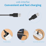 Replacement Hatteker Rfc-696 Charger Cord Charging Cable Compatible With Hatteker Hair Clipper Model Rfc-588 Rfc-598 Rfc-690 Rfc-692 Rfc-696 Rscx-9598 Rscx-7568 Charger Power Cord