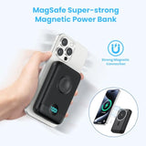 Magnetic Portable Charger 10800Mah,4-In-1 Wireless Power Bank With Iwatch Charger, Qc4.0+20W Pd Fast Charging Usb C Battery Pack With Lcd Display For Magsafe,Iphone 16/15/14/13/12 Series,Apple Watch
